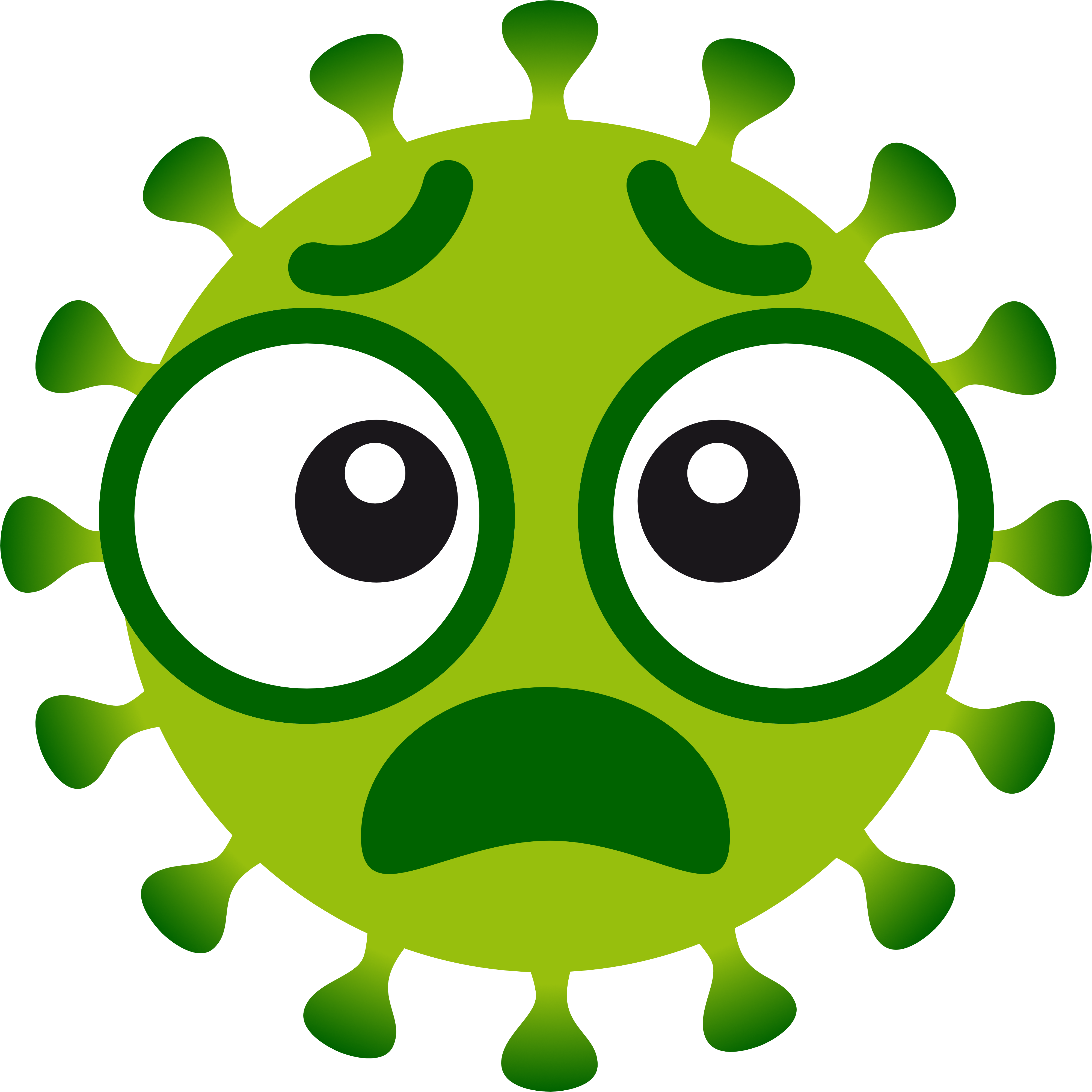Значок вируса коронавирус. Вирус на прозрачном фоне. Микробы для детей. Векторный коронавирус