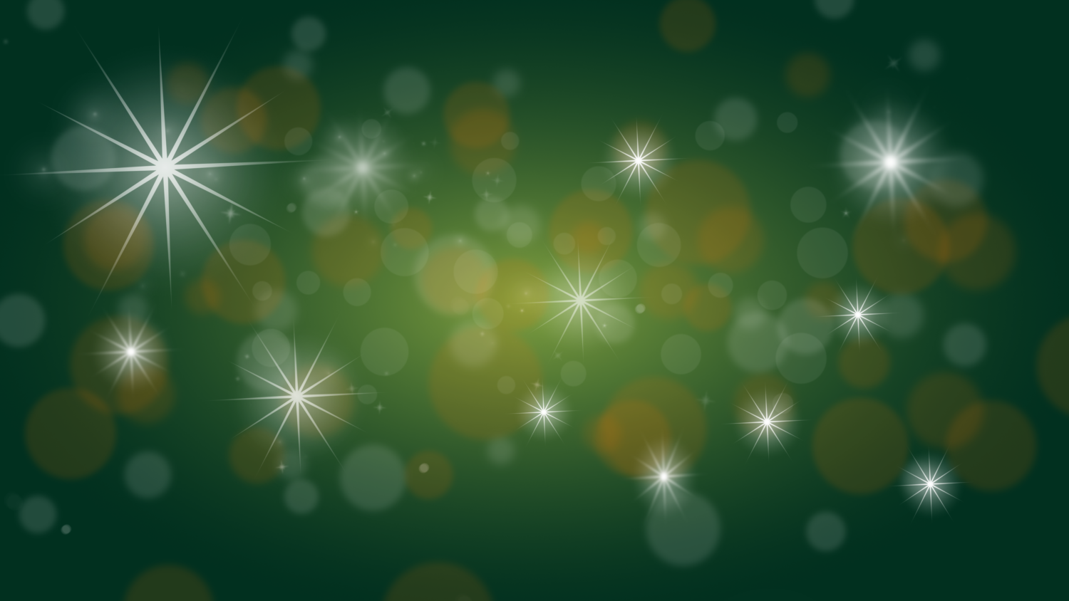 Gratis Download von iXimus.de: Weihnachten, Hintergrundbild, grün, gold, Sterne, Glitzer, #000221