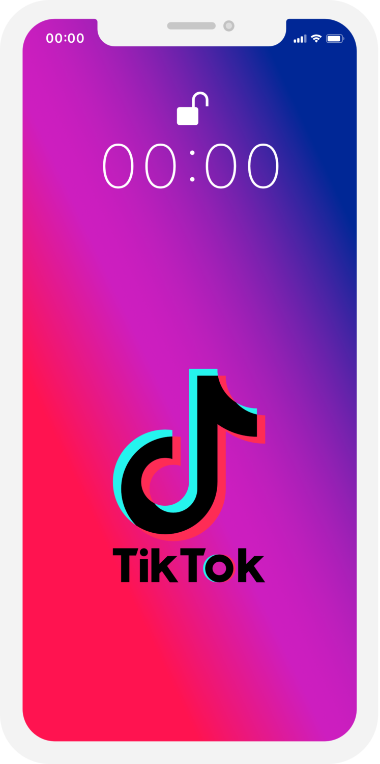 TikTok App Symbolbilder | iXimus Vektor-Kunst